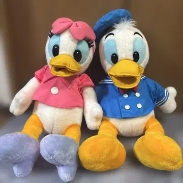 도널드 덕과 데이지 덕 봉제 인형