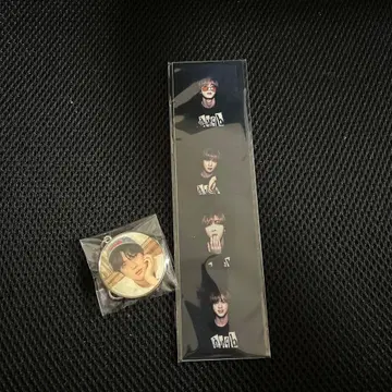 BTS 진 키링 인생 4컷 사진 공식 굿즈 세트