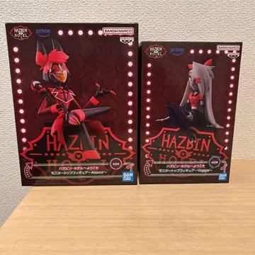 해즈빈 호텔에 오신 것을 환영합니다 모니터 탑 피규어 알래스터 바기 2체