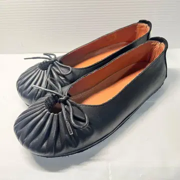 [ 컨디션 최상 ] 제프리 캠벨 펌프스 가죽 개더 37