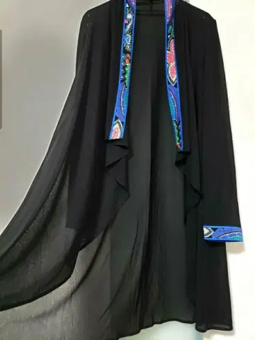 컨디션 최상 레오나르 고져스 드레이프 가디건 넉넉한 38 프리 사이즈