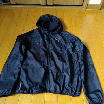 푸마 바스락 소재 얇은 소재 사용감 있음 S 사이즈 블랙