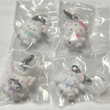 산리오 메지루시 액세서리 포근포근 스노우 세트