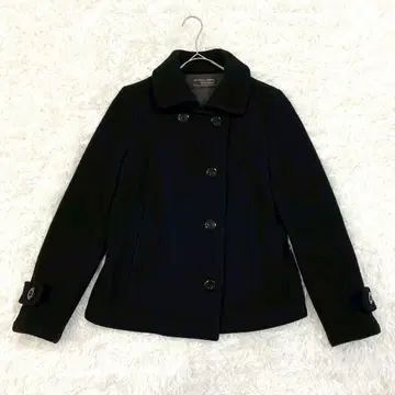 어반 리서치 도어스 피 코트 블랙 일본제 아우터 두꺼운 원단 심플