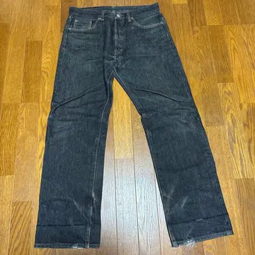 아이언 하트 블랙 데님 21oz EXTRA HEAVY DENIM
