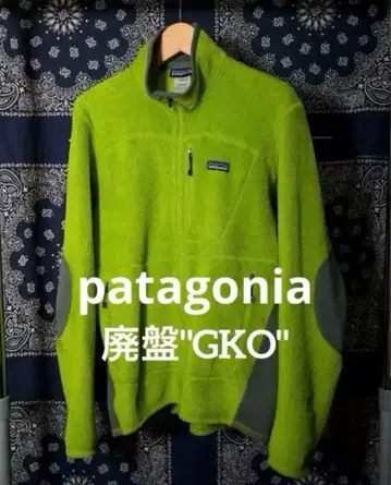 [ 단종 레어 ] patagonia r2 플리스 GKO 게코 그린