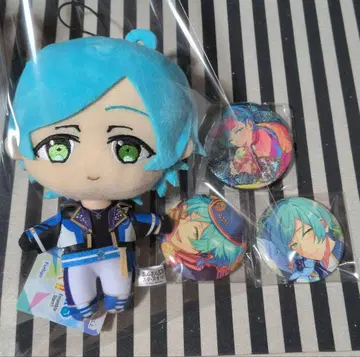 앙스타 카나타 프라이즈 봉제 인형 신의상 엘리먼트 캔뱃지 중국 테마