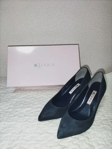 DIANA 네이비 스틸레토 펌프스