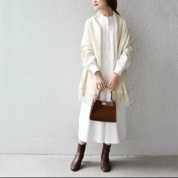 [ SHIPS ] 펄 모티브 버튼 원피스