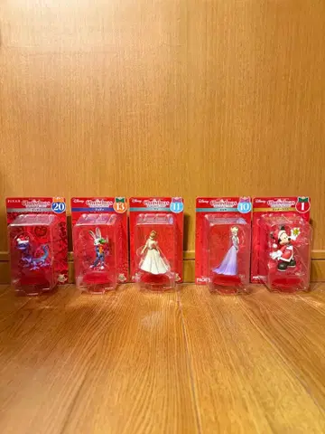 미키 엘사 안나 주디 랜디 5체 세트 상자 없음