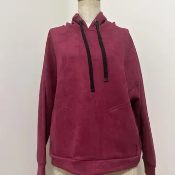 미사용 새상품 COMME CA ISM 폴리에스테르 후드티