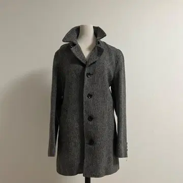 [ 수리 전제 ] commsa 남성용 롱 코트 체스터