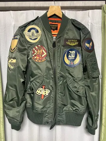 AVIREX L-2 TOPGUN 플라이트 자켓 사이즈 XL