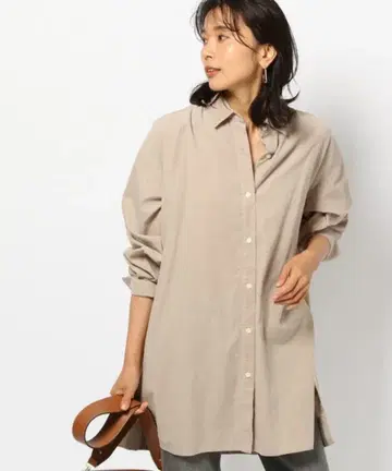 새상품 BARNYARDSTORM / 코듀로이 롱 셔츠 0