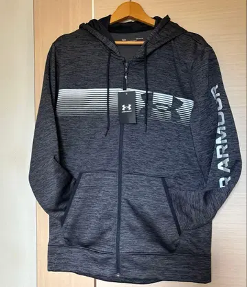 새상품 언더아머 속기모 플리스 풀 집업 후드티 남성용 LG