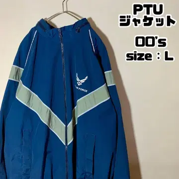 USAIRFORCE 미군 군용 밀리터리 PTU 자켓 나일론 L