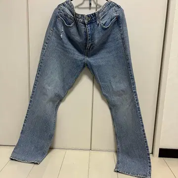 H&M VINTAGE STRAIGHT HIGH WAIST DENIM