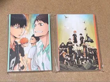 하이큐 HAPPY 복권 엽서 백 2종 세트