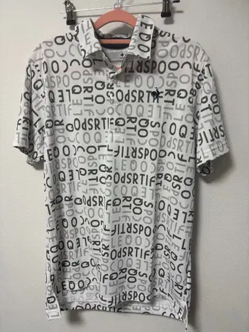 르꼬끄 남성용 로고 패턴 반팔 셔츠 QGMXJA52