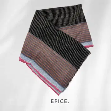 에피스 EPICE 울 머플러 스톨 보더