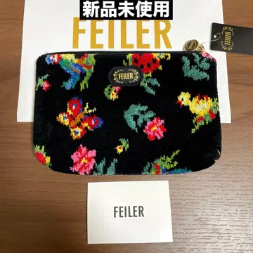 [ 미사용 새상품 ] FEILER 페이러 하이디 블랙 파우치