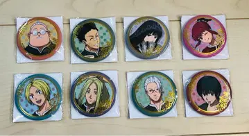 미개봉 사카모토 데이즈 차이나타운 미션 금박 캔뱃지 (등신) 8점