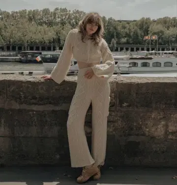 THE TOE 니트 팬츠