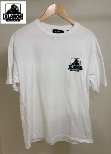 XLARGE 고릴라 프린트 T셔츠 화이트