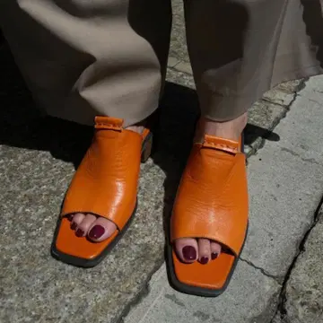 아메리빈티지 Ameri TAB EASY 샌들 오렌지