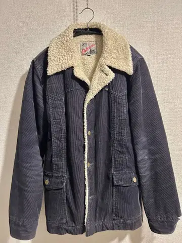 리 코듀로이 보아 자켓