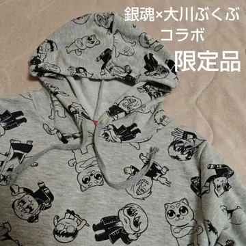 은혼 오오카와 부쿠부 후드티 콜라보 콜라보레이션 M