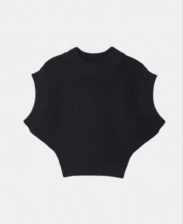 new now 뉴나우 멀티 웨이 니트 베스트 블랙