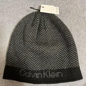 캘빈클라인 니트 모자 택 포함 미사용 새상품