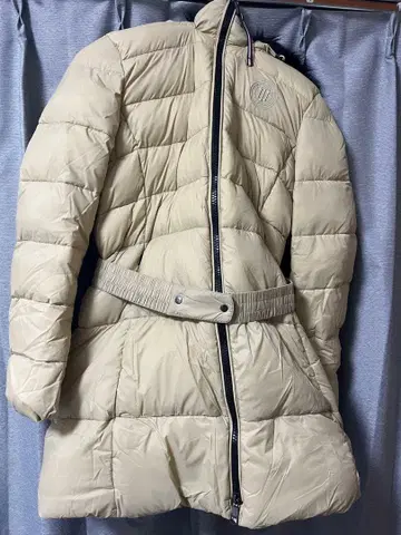 TOMMY HILFIGER 베이지 다운 자켓