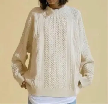 몽키타임 monkey time 케이블 니트