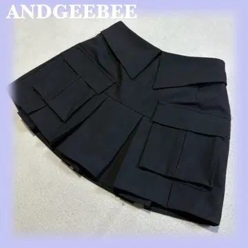 ANDGEEBEE (앤지비) 큐롯 팬츠 플리츠