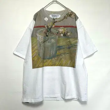 [ 새상품급 ] 택스 워킹 파티 고흐 미술관 콜라보 T셔츠 아트 2XL