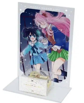 해피 슈가 라이프 아크릴 스탠드 포함 오르골 (SWEET HURT)