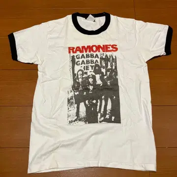 RAMONES 밴딩 T셔츠 M