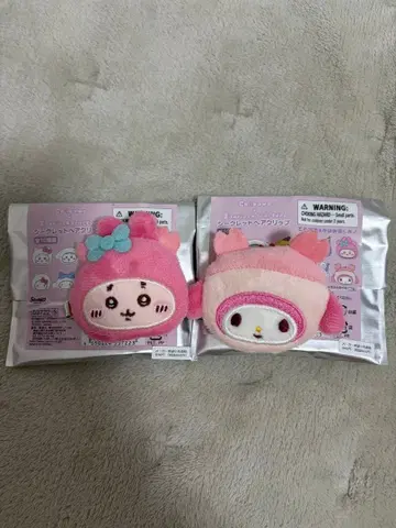 산리오 치이카와 (먼작귀) 헤어 클립 헌책방 마이멜로디