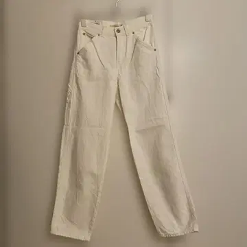 Levi's 화이트 스트레이트 데님 23인치