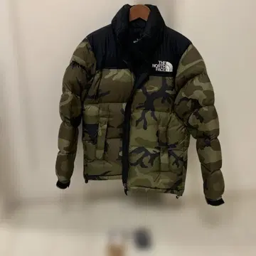 THE NORTH FACE 다운 자켓 S 카모플라주