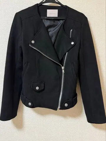 MERCURYDUO 블랙 라이더 자켓 M