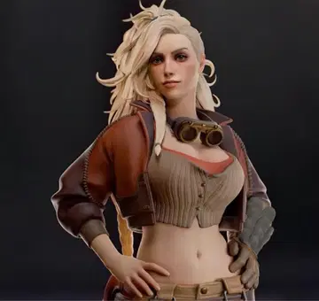 1/8 레진 키트 피규어 미도색 몬스터 헌터 제마 25cm