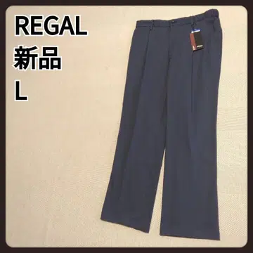 리걸 허리 셔링 팬츠 L 슬랙스 새상품