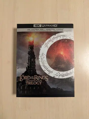 반지의 제왕 트리로지 BOX [4K UHD 일본어 지원] 수입판