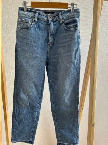 스트레이트 데님 라이트 블루