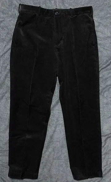 유니클로 코듀로이 스마트 앵클 팬츠 네이비 M