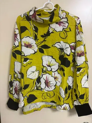 UCHINO 마쉬멜로우 거즈 풀오버 꽃무늬