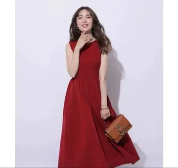 미사용 새상품/ 아푸와이저 리셰 홀 가먼트 뷔스티에 절개 원피스